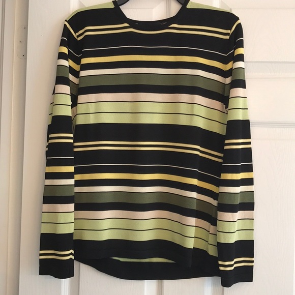 Dana Buchman Tops - SALE!!✅DANA BUCHMAN 100% SILK STRIPED TOP